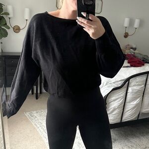 Black Oversized Sweater